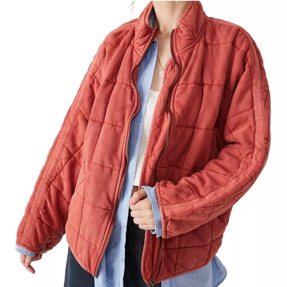 Free People *NWT* Dolman Quilted Jacket: Large - Picture 4 of 12